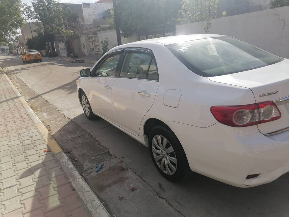 كورلا كندي ابيض موديل ٢٠١٣ رقم اسليمانيه دولي السياره كلين بدون اي ضرر كير محرك شرط داخل بيجي السياره حيل نضيفه سعر ١٥٢ بي مجال قليل موبايل *********** غير متواجد عل فيس بوك كركوك, العراق
