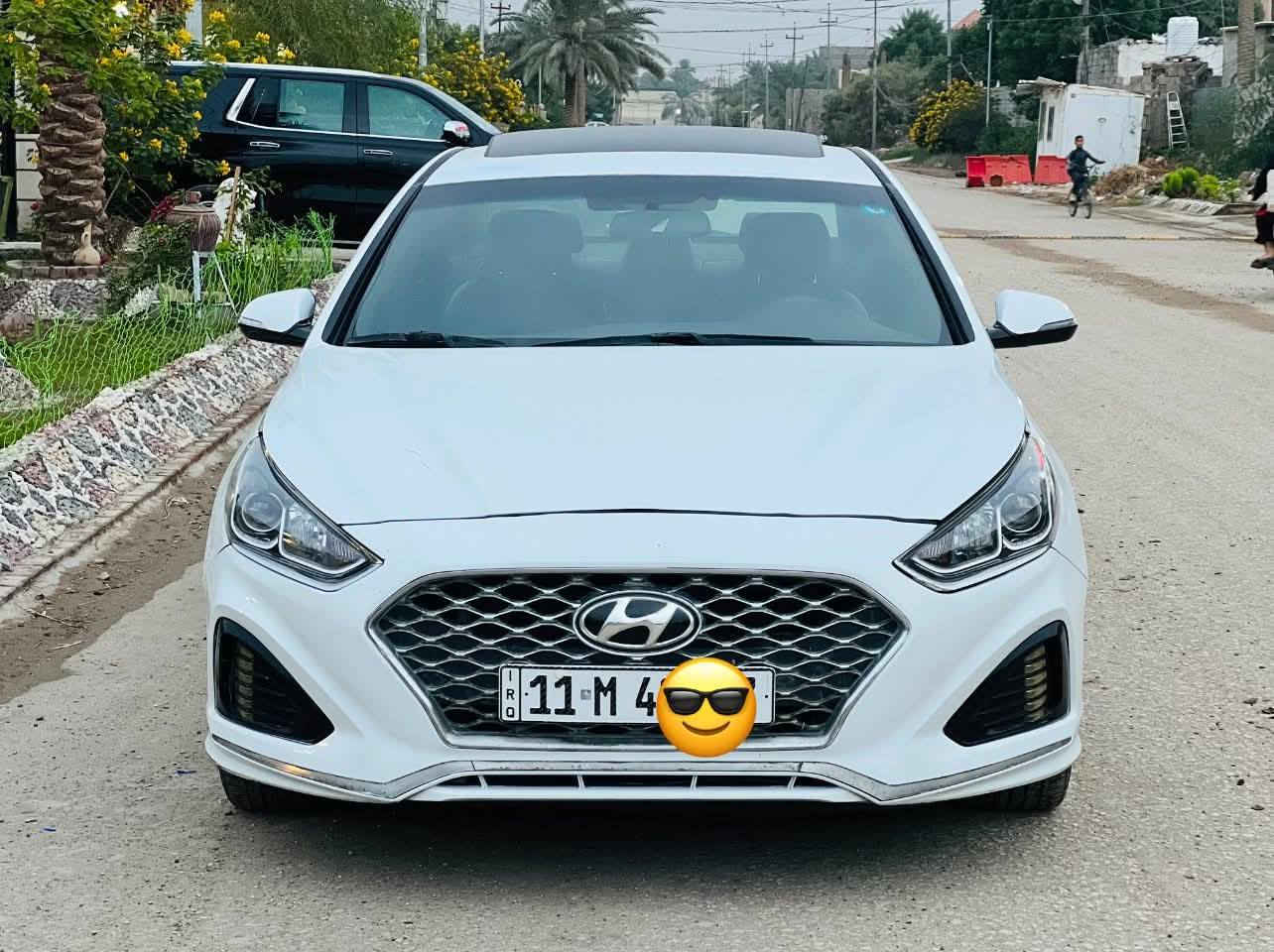 سلام عليكم سوناته 2018 فول واحد على واحد اعلى فئه محرك 2400 GDi سيارة خير من الله سبورت دبل گزوز حادث مرفق بلصور لون ابيض صدفي لامع ماشيه 68 السعر 145 التصال على رقم ***********
