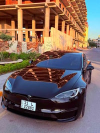 تسلا مودل S Plaid معروفه السيارة  1020 حصان  3 مواطير رقم بغداد تحويل ...