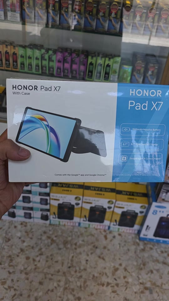 هونر باد x7  ذاكره 128  عشوائية 4  بطارية 7020 ملي امبير  شاشة حجم 8 انج  السعر 210 الاف والتوصيل مجاني جميع المحافظات  العنوان بغداد الكمالية شارع الجامع قرب نجارة عقيل مدلول للاستفسار *********** #نك_مايك_بسعر_مناسب_مقابل_اداء_احترافي #تابلت_الثانويه #اجهزة #اكسسوارات #CapCut 

