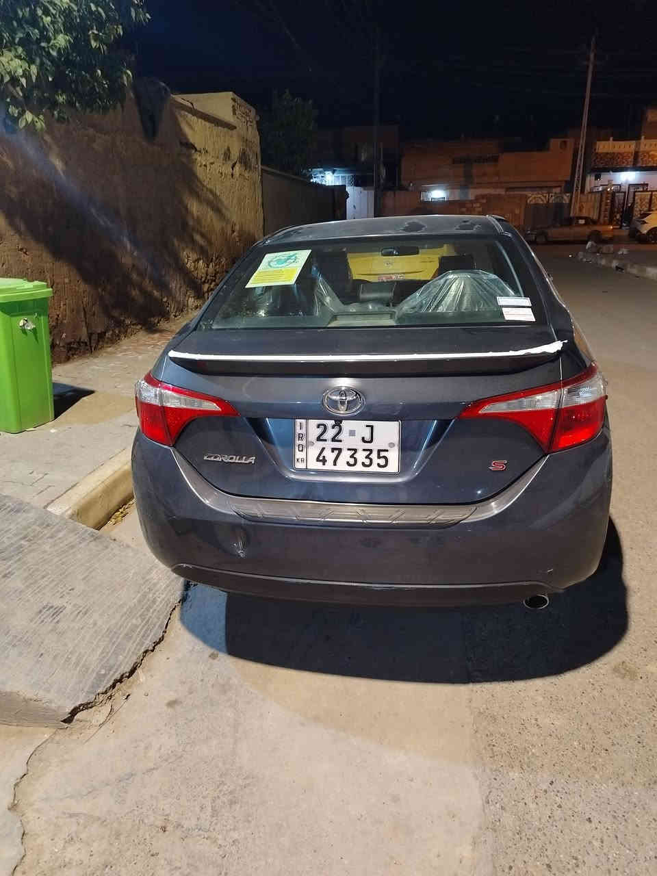 السلام عليكم البيع او مراوس حسب سياره
كورلا وارد امريكي
 موديل 2016 
رقم اربيل
 ماشيه 100 حقيقي شرط الفحص
 رقم أربيل تحويل مباشر 
السياره ضرها جاملغ أمامي وبنيد من امريكي
 بل عراق صبغ جاملغ
تحكمات ستيرن نص فول سياره 
 فقط محرك كير تبريد كفاله
 محرك 1800
 صبغ 3 صبغ
لون نفطي
سونار موجود 
السعر 120وبيها مجال بسيط 
 مكان سياره رمادي 
 ***********
