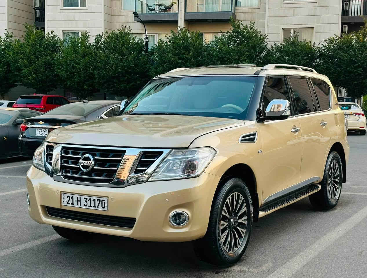 Nissan patrol  SE PLATINUM  2010
...﷽ ... 

ارخص  و  سعر انظف باترول بل عراق ‎(سعر217$ورقه)  

نيسان باترول2010 se  فئة پلاتينيوم

لون مميز (ذهبي⭐️⭐️)   ‎                     

‎سیارة خليجي شةركة سردار.  
‎🔹محرك 8صلندر) مرغوب  
  
‎فول مواصفات
‎🔹مكفولة كفالة عامة بدون صبخ بدون بارد
‎فول فول مواصفات🔹
‎دواخل بيجي ،سلايد ، ،زنون بلادي
 , 
‏‎,ثلاجة ,صندوق شفط , ,تحكمات ستيرن ,ستيرن كهربائ.DVD

‎سیارە ماشااللە حیل حیل حلوە و 🔹
‎كلـش كلش نظيف وحلوة وكل جسمها بشرط

‎محرك كير بشرط مامفتوح 🔹
‎سيارة حيل نظيفة كلشي عل بلاد لوك
‎سنوية  كلشي جديد   

‎باسمي السنوية بشرط تحويل وغرامـة
‎سيارة مابيـها دينار مصرف كامل من كل نواحي
‎🔸مكان /داخل سليماني
‎🔸موبايل / [***********]***********
