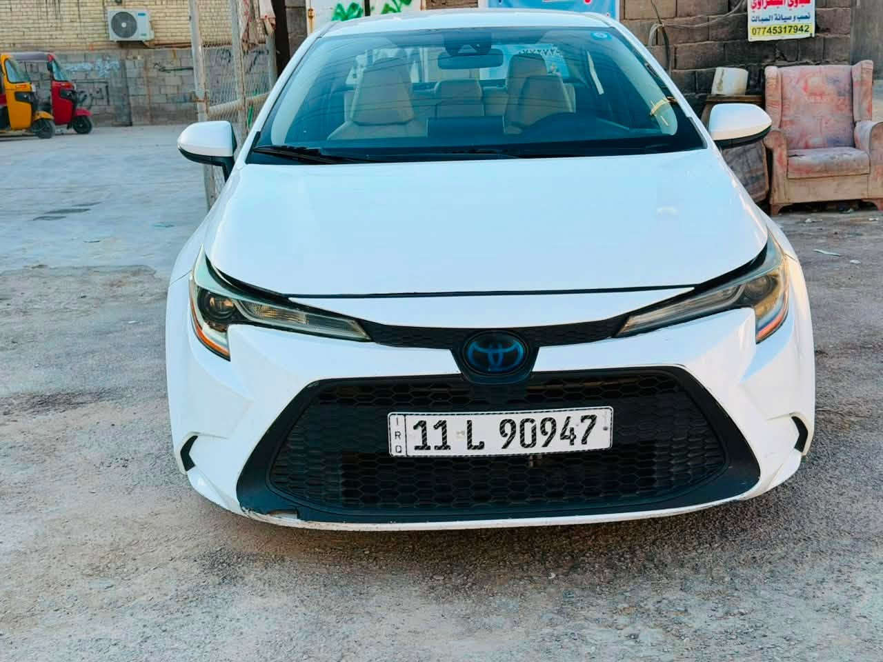 كورلا للبيع موديل 2020 LE
سياره بدون ايرباك بدون دواخل بيها نص بنيد صبغ الجاملغ السكن بي بارد وجاملغ الخلفي ربعه صبغ بالعراق اثر طخه سياره بسمي مكانها بغداد الكراده 
السعر 128 
الرقم ***********

