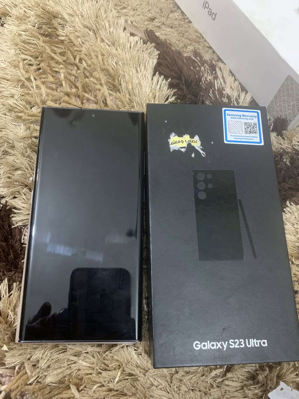 سلام عليكم جهاز s23 الترا ذاكره 256 جهاز اخو الجديد مكفول دبل سيمكارت  من كلشي نضافه 95 كامل ملحقات  للبيع  مكاني بغداد ***********
