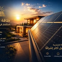 ٢٠ نهاري ١٥ ليلي • ألواح ٦٢٠ واط ×٨ • بطارية ليثيوم ١٥ كيلو