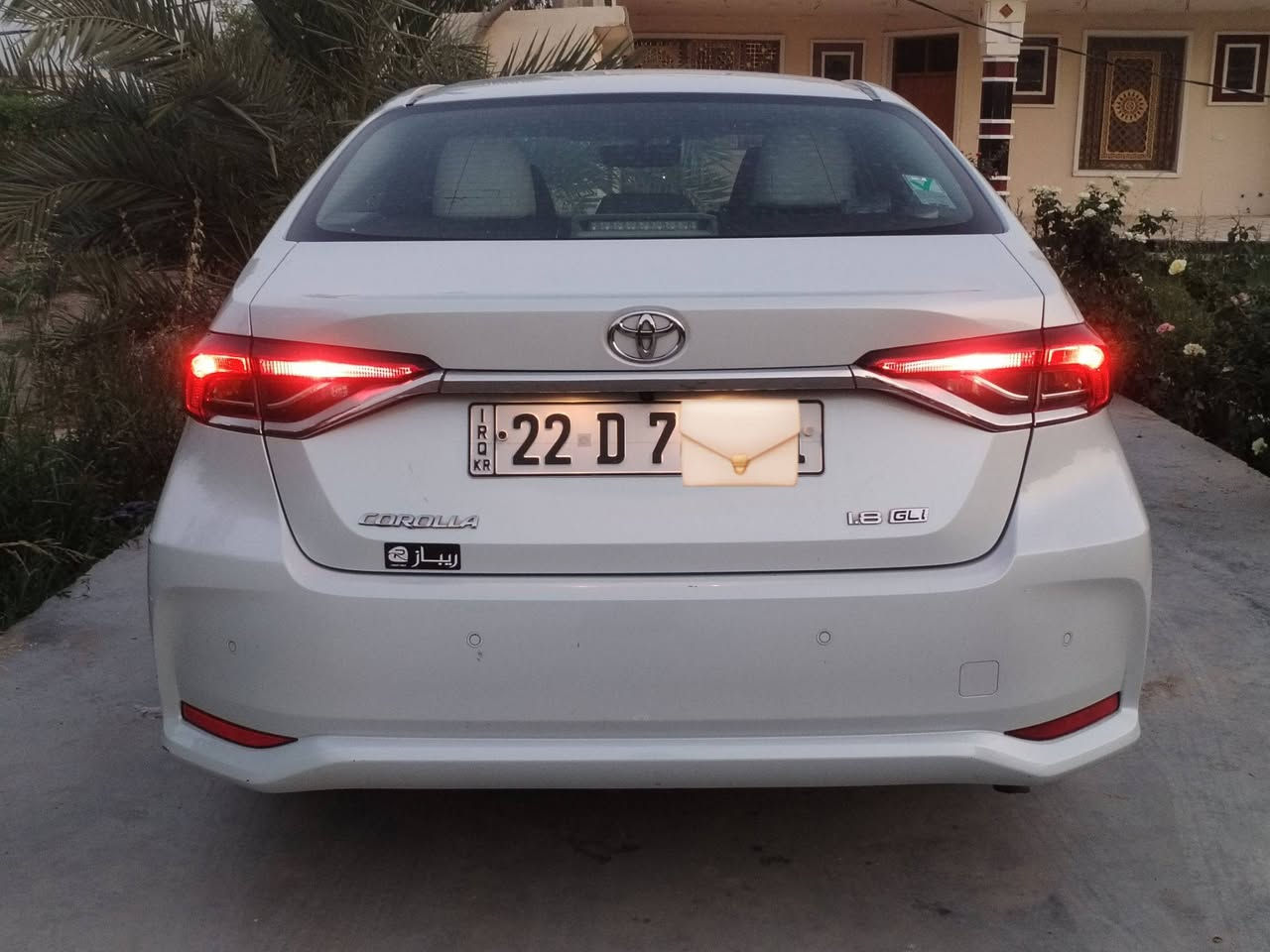 السلام عليكم للبيع كورله 2022 ساز الياباني الصلي بانزين محرك 1800 ماشيه 90 الف مكفول كير محرك الصدر جديد قبل شهرين امسوي تخم تاير جواها السياره فول كده الفتحه مكفوله من الصبغ الطخات كدام عينك السياره رقم اربيل تحويل ثاني يوم سعر السياره 147 وبيها مجال قليل للاتصال***********
