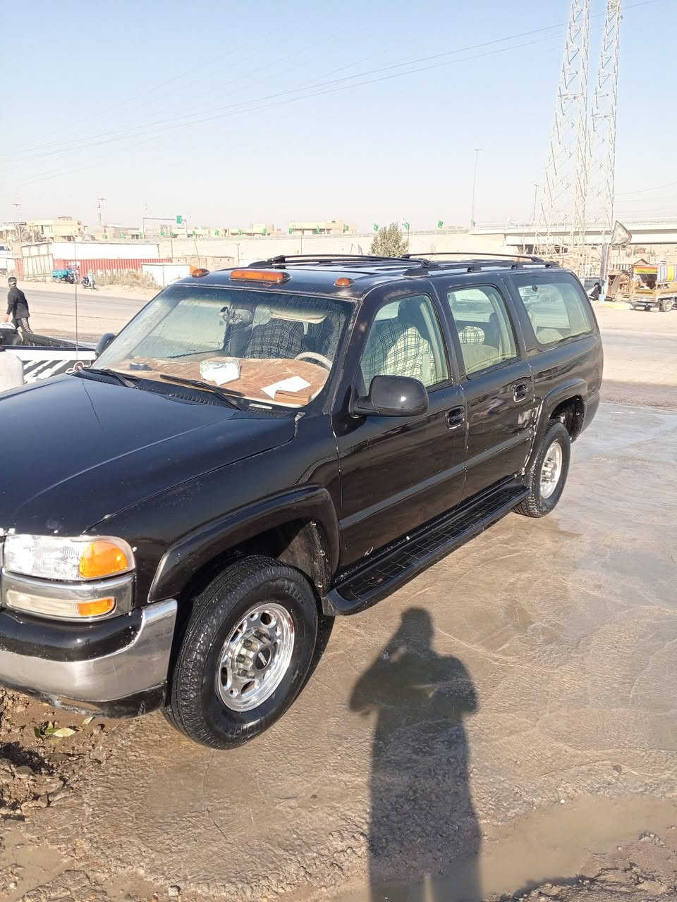 للبيع جمسي 2004 محرك 8100 كير 1000 تخم تاير تبريد شغال كهربائياتةشغاله السياره ادوات السعر45 *********** #***********

