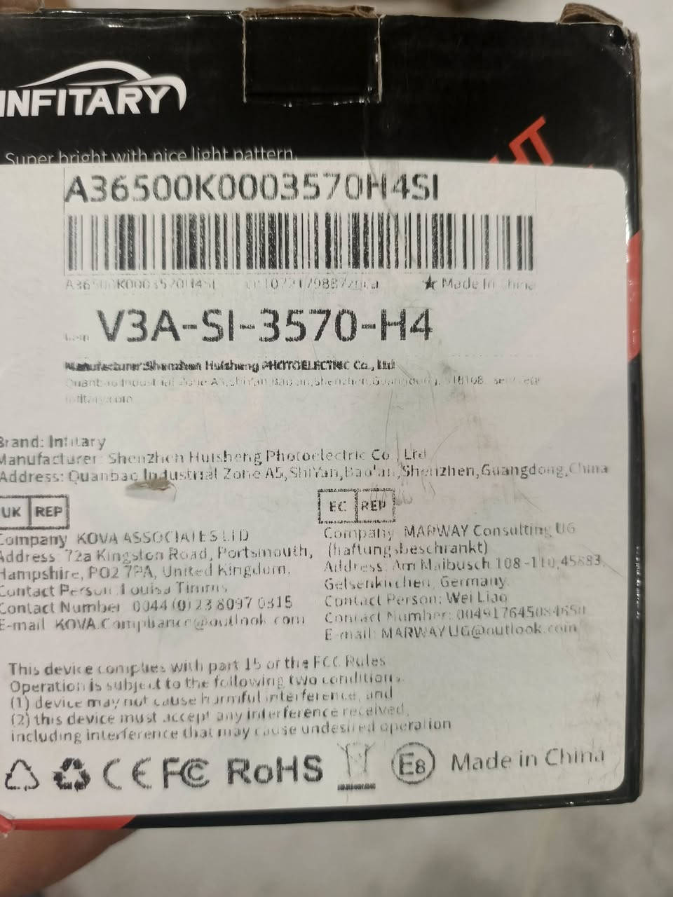زنون فيشه ثلاثيه H4 سعر 25


**إذا كنت صاحب هذا الإعلان وتريد حذفه لأي سبب، رجاءا أرسل رسالة إلى الدعم الفني**