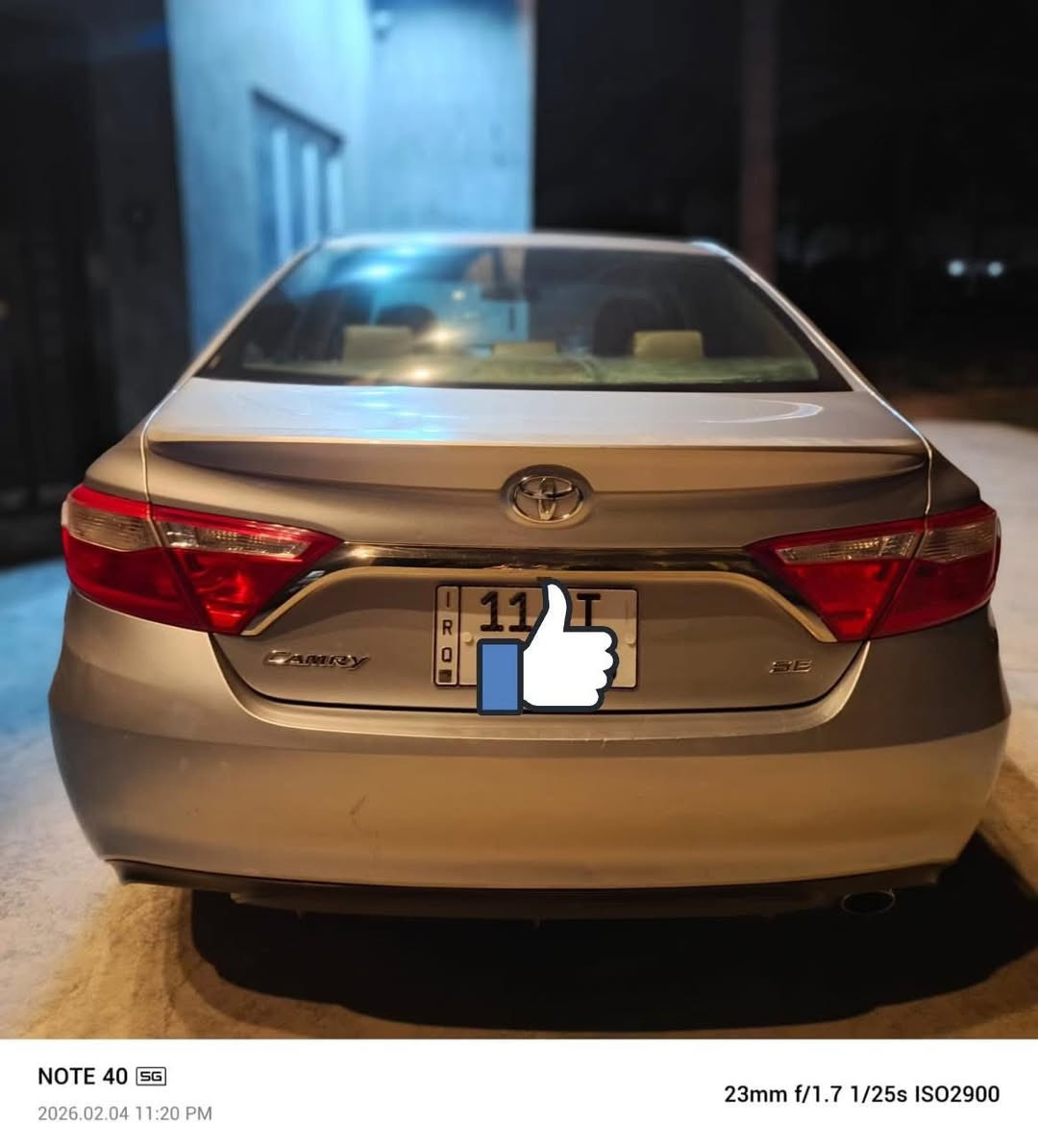 سلام عليكم

كامري se  موديل ٢٠١٧

وارد امريكي كلين بدون اي حادث 

بيهة بارد بلباب الخلفي فقط 

محرك وكير بلاد

صدرهة نظيف 

ماشيه ١٢٨

رقم بغداد جديد وهزه جديده

السعر ١٦٠ وبي مجال بسيط

للاستفسار 

***********
