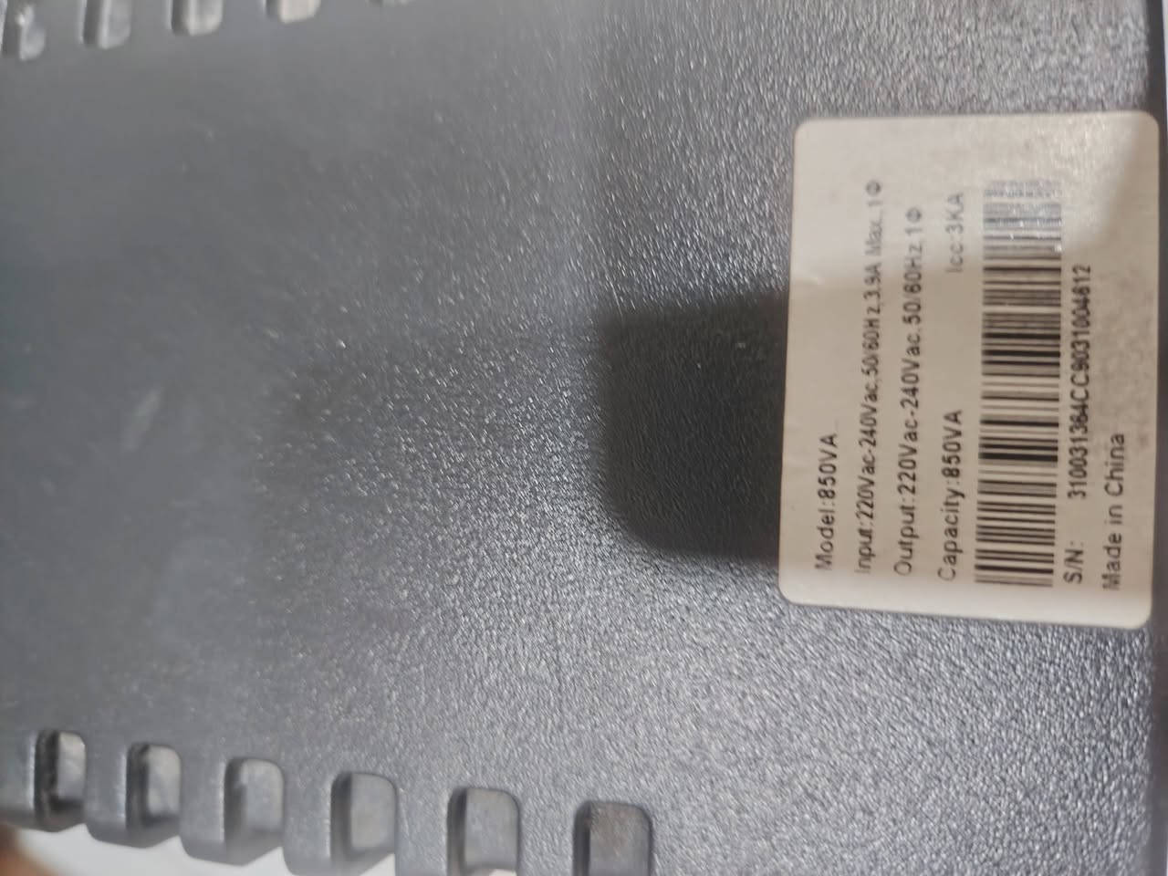 ups  850
عدد ٢ صغير

يوبي اس حجم كبير اونلاين
ابو الشاشه
كلهن ابيعهن فحم
السعر ٥٠ الف
مكاني صالحيه بغداد


**إذا كنت صاحب هذا الإعلان وتريد حذفه لأي سبب، رجاءا أرسل رسالة إلى الدعم الفني**