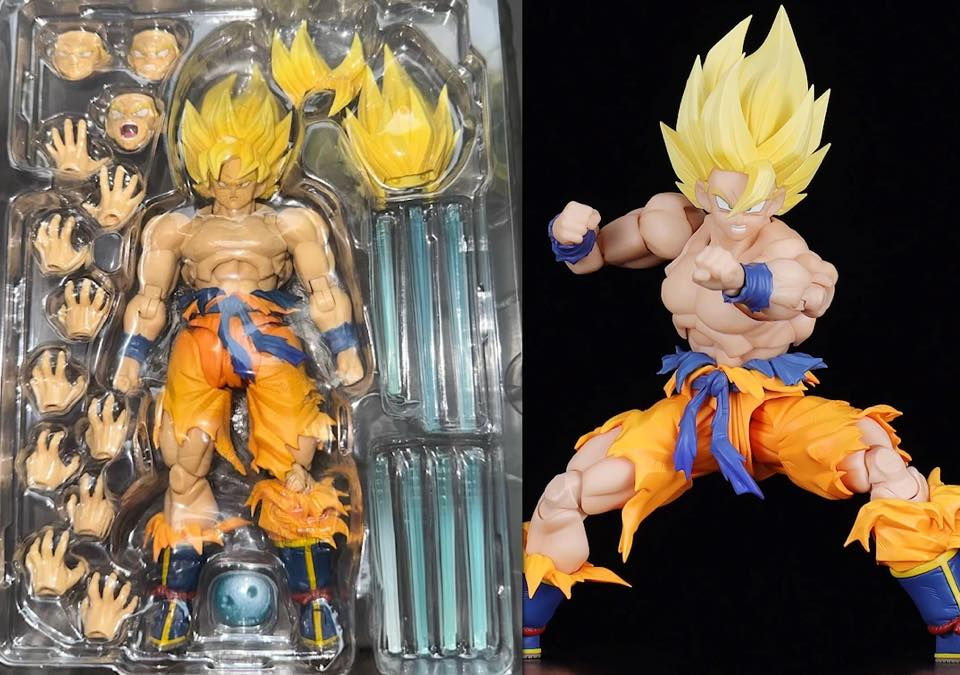🐉🔥 مجسم Goku Super Saiyan من Dragon Ball Z 🔥🐉

لعشاق دراغون بول، وصل مجسم جوكو الأسطوري بتفاصيل رائعة وجودة تصنيع ممتازة 😍⚡

✅ سلسلة S.H.Figuarts ⭐
✅ يجسد شخصية Goku بهيئة Super Saiyan الشهيرة 🔥💛
✅ مجسم حركي قابل للتشكيل بوضعيات متنوعة 🎯⚔️
✅ يأتي مع 5 أزواج من الأيدي البديلة ✋✨
✅ يتضمن 3 تعابير وجه مختلفة لإظهار المشاهد القتالية 😎😠😁
✅ قطع شعر إضافية لمزيد من خيارات العرض 💥
✅ خامات عالية الجودة من PVC و ABS 💎
✅ ارتفاع المجسم حوالي 14.5 سم 📏
✅ مناسب للعرض والتجميع لمحبي الأنمي 🎁✨

💰 السعر: 20 ألف فقط 🔥💵

🎁 قطعة مميزة لهواة جمع المجسمات وعشاق Dragon Ball Z 🐉⚡

🚚 متوفر توصيل لكافة المحافظات 🇮🇶📦

📞 للطلب والاستفسار:
***********
