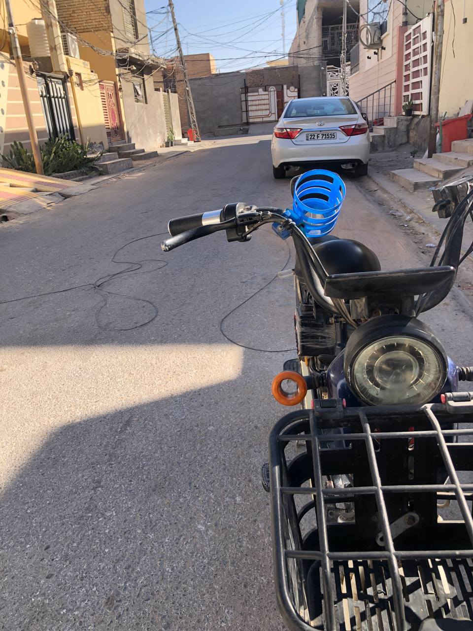 سلام عليكم دراجه شحن نضيفه
كلشي شغال ملاحضه بطاريات جدد 
ملحقات شاحنه 
مكاني نجف تواصل عله خاص


**إذا كنت صاحب هذا الإعلان وتريد حذفه لأي سبب، رجاءا أرسل رسالة إلى الدعم الفني**