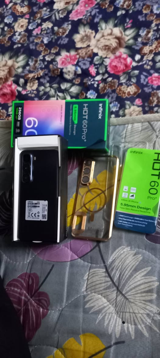 سلام عليكم موبايل HOT60Pro
جديد جديد مستخدم يومين فقط كلشي جديد كارتونه وكل غراضه موجوده مامشحون ولامره بعده بلادي جديد
وات بارحه مشتري
الذكره 256
الاعشوائي 16
بصمه بوجه  واصبع
شاشه منحنيه
ضد المي
البطاريه5160
سليمانيه
السعر325


**إذا كنت صاحب هذا الإعلان وتريد حذفه لأي سبب، رجاءا أرسل رسالة إلى الدعم الفني**