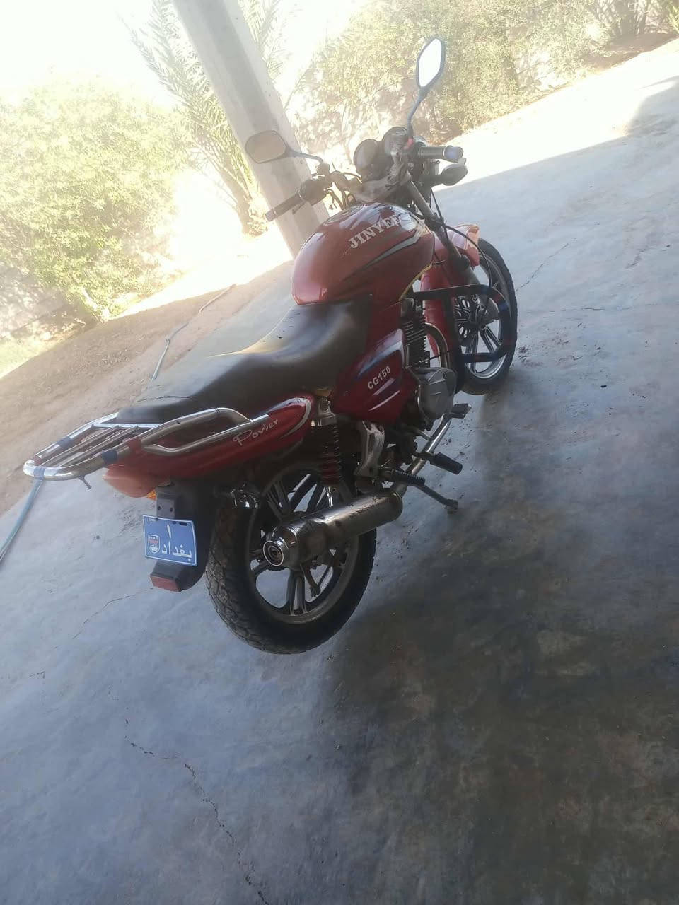 سلام عليكم دراجه بانده البيع نضيفه حلوه مثل ماء بل صور سعر 350وبيه مجال او مراوس بسيفان متواجد على هاذ رقم ***********
