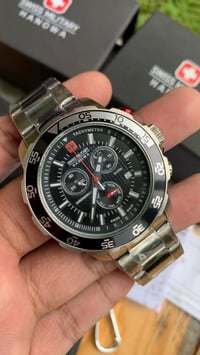 سويس مليتري • ساعه • جديد لوك