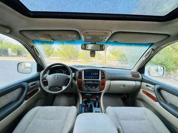 سلام عليكم للبيع لاندكروز 2005 كفاله عامه عده شويه بارد بين البابين وشويه صبغ بل بنيد شبر فقط
السياره جديده بمعنى الكلمة ماشيه 233الف حقيقي
كير محرك صدر تخم تاير تبريد جيد جدا 
السياره جديده منل داخل ومنل خارج فول مواصفات 
فتحة سقف شاشه صاج دبل تانكي فورويل ابريم ام الطفايه 
رقم سليمانيه تحويل مباشر السعر 190ورقه وبيها مجال
عنوان بغداد للاستفسار ***********1
