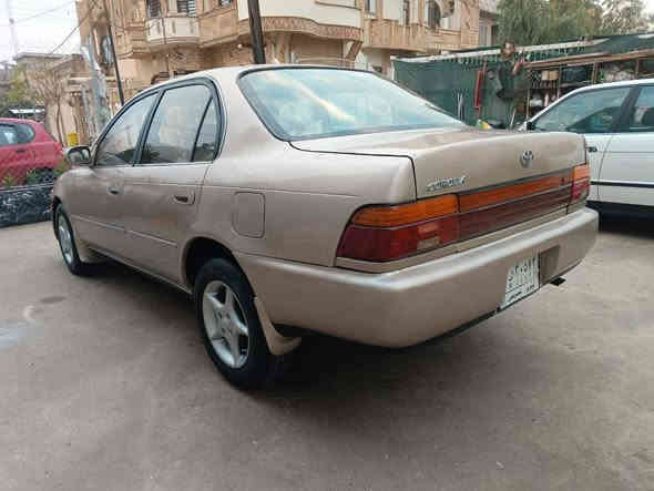 للبيع كورله.
مكينه كير نضاف طخم تايا جديد باتري جديد ويل كب. اصلي جديد  طخم وره وكدام جديد داخل السياره بلادي . رقم نينوى الماني سنويه جديده عضم شرط التحويل. 
السعر (50) .عنوان موصل سايدين حمورابي قرب مدخل سومر. الأستفسار (***********).تحياتي للجميع🫡🖤
