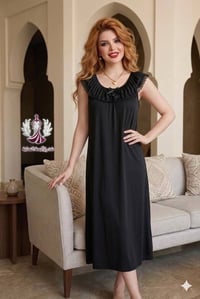 شلحه ميدي • XL-2XL • قماش زبدة برلون