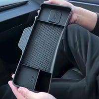 Tesla صندوق تخزين مغناطيسي خلف الشاشة لسيارة تسلا موديل Y جونيبر 2025 ...