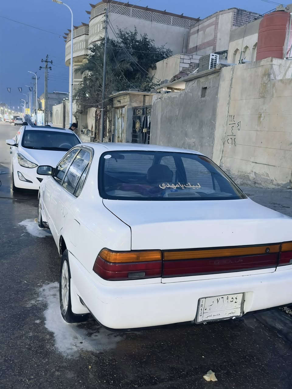 السلام عليكم كورلا 93    السعر ٥٠ ورقة السيارة باسمي مصبوغة جمالية مكفولة من الضربة وللعلم المكينة تعبانة وهذا رقمي *********** العنوان الزبير الحي العسكري
