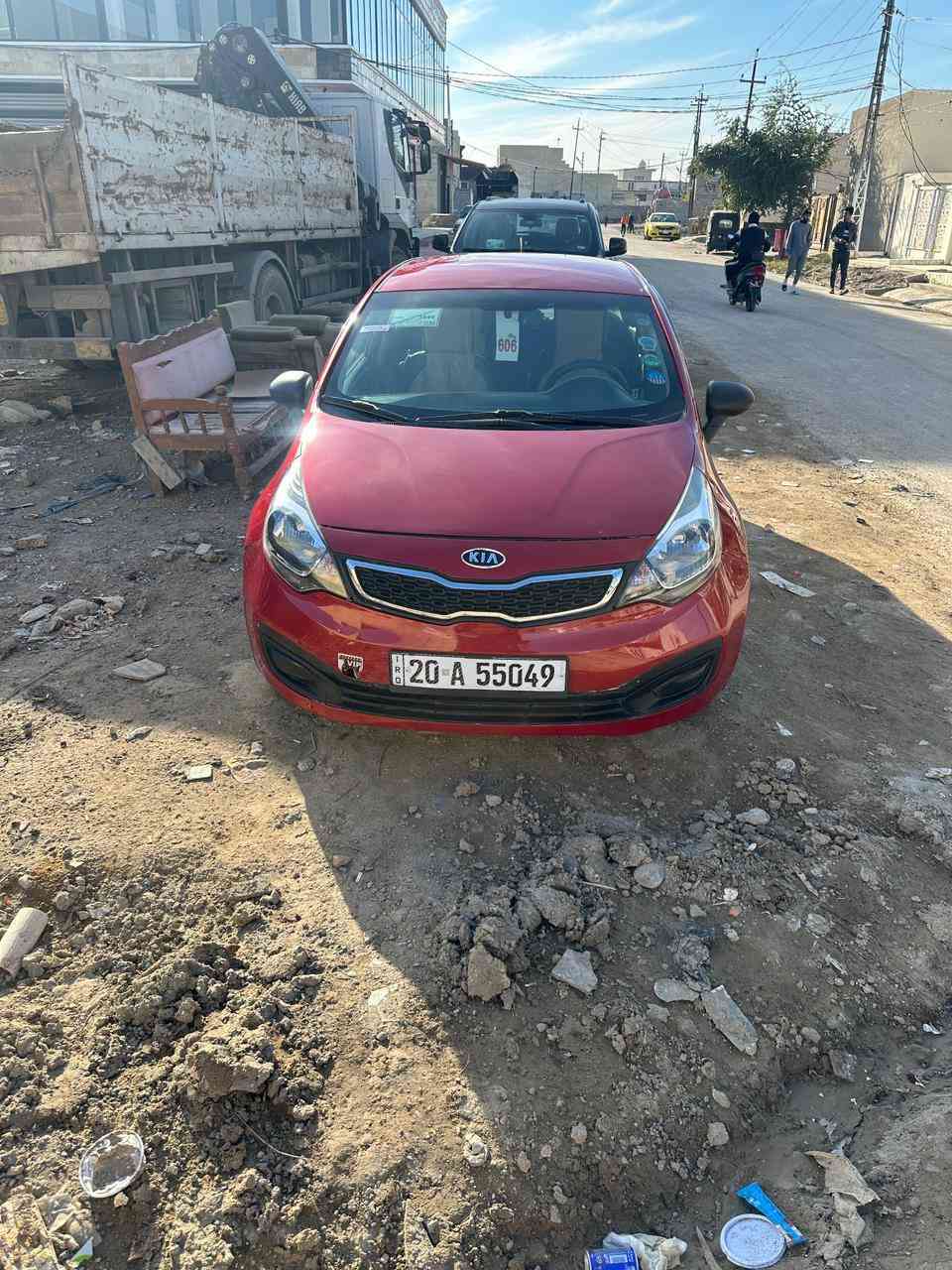 للبيع كيا ريو 2015وارد امريكي
حادث بنيد وجامرلغ بدون دواخل 

سيارة حلوة وجاهزة 
محرك 1600
سعرها87بيها مجال قليل 

للتفاصيل اكثر اتصل ***********

