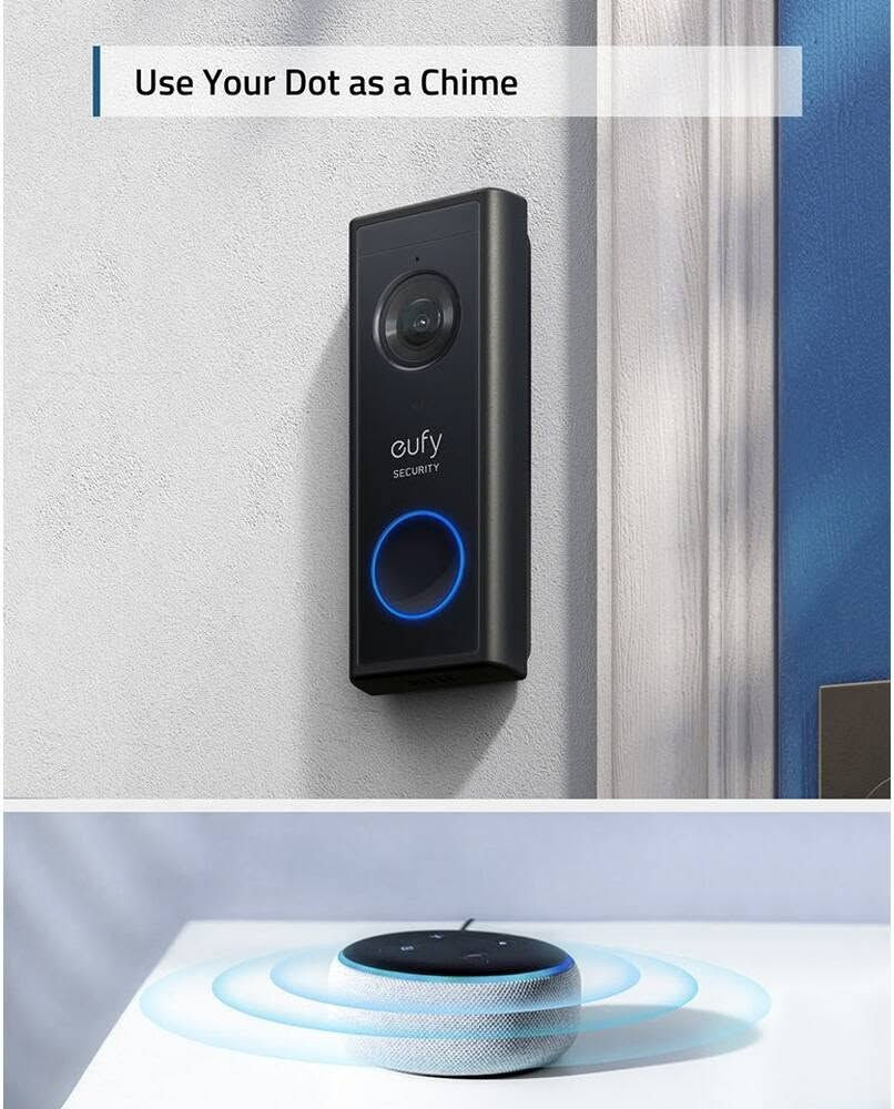 Eufy Video Doorbell eufy Security، جرس باب فيديو (يعمل بالبطارية) مع رنين، 1080 بكسل، عمر البطارية 120 يومًا، سهل التركيب، تخزين محلي مشفر، حماية بتصنيف IP65 | E8220311


**إذا كنت صاحب هذا الإعلان وتريد حذفه لأي سبب، رجاءا أرسل رسالة إلى الدعم الفني**