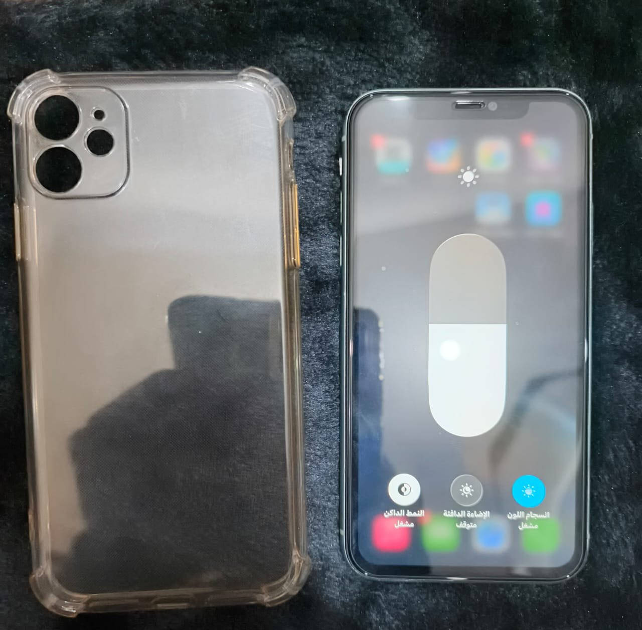 ايفون 11عادي📱 
ذاكره128
مبدل شاشه ٣ خيارات اصليه✨
بطاريه 🔋100 انسا بشحن يخبل شحنه🔹
فيس ايدي شغال خط شغال ✅عل فحص ❕
ب٢٣٠ وبي مجال 🔶
رقمي وتساب ***********
ملاحضه ويا شاحنه اصليه ❤️
