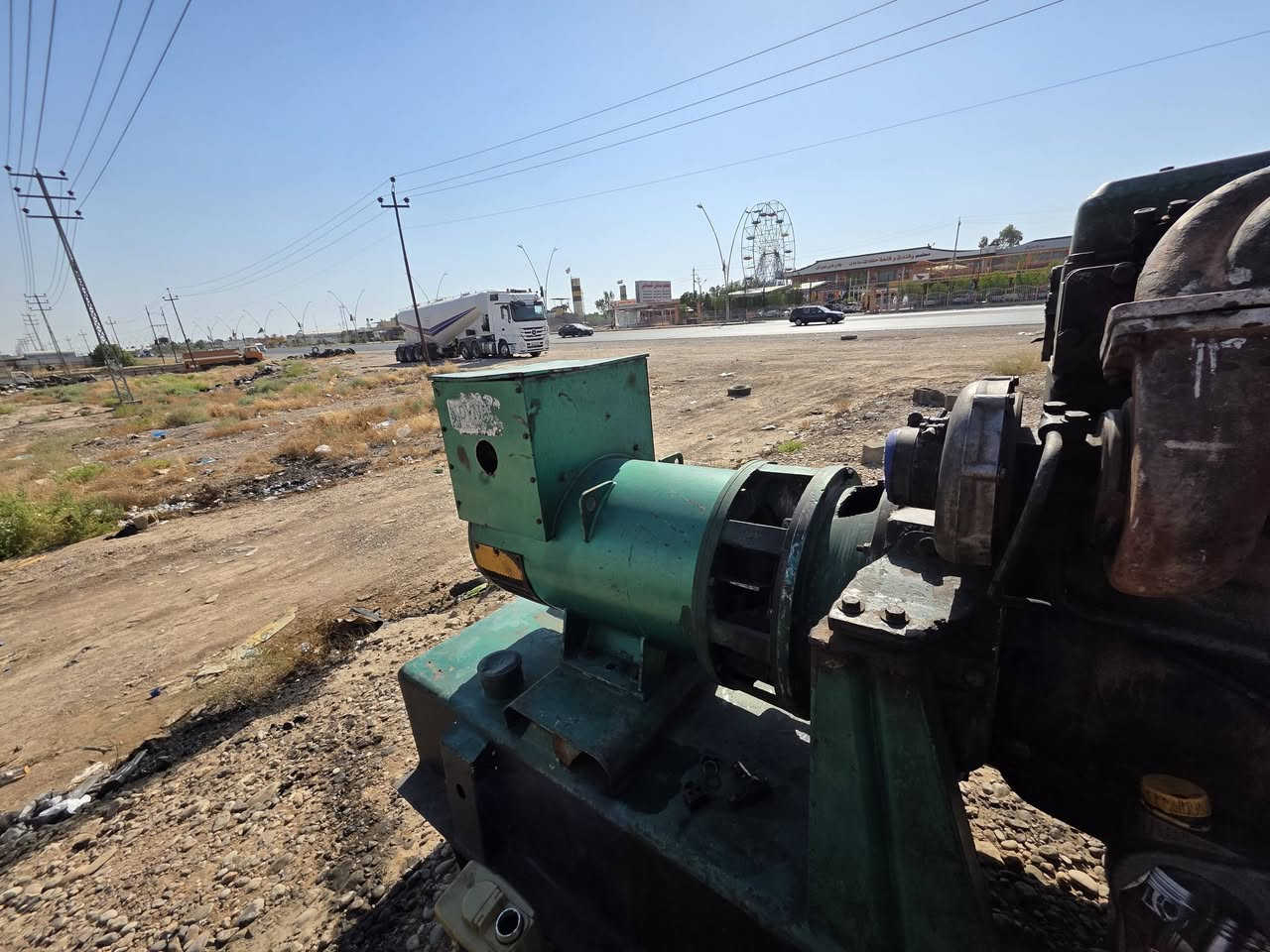 سلام عليكم اسكانيه 12 ونص راس توليد 200kva دبل بوربلن برازيلي
مولد تجفيت جديد كرنك استندر السعر 55$ العنوان اطراف بغداد جديد الشط 
رقم الهاتف ***********
