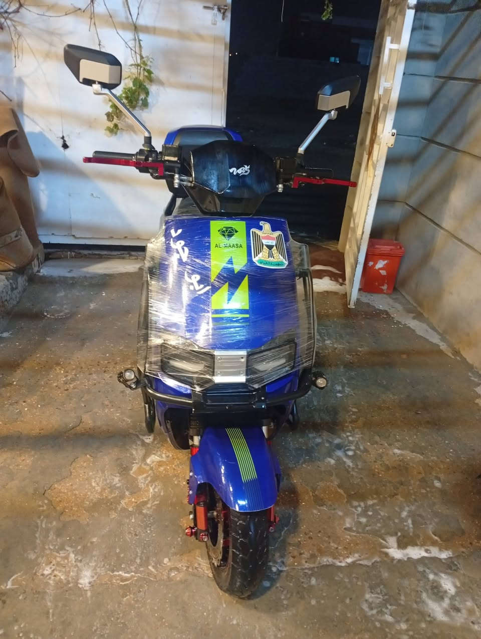 السلام عليكم دراجه شحن للبيع
6 بطاريه 
بصمه تشغيل


**إذا كنت صاحب هذا الإعلان وتريد حذفه لأي سبب، رجاءا أرسل رسالة إلى الدعم الفني**