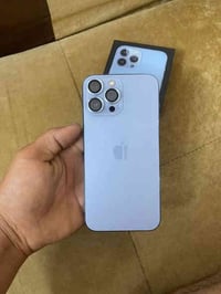 جهاز ايفون 13 برو ماكس بحري ذاكره 128 دبل سيم /za   نموذج M امريكي  بط...