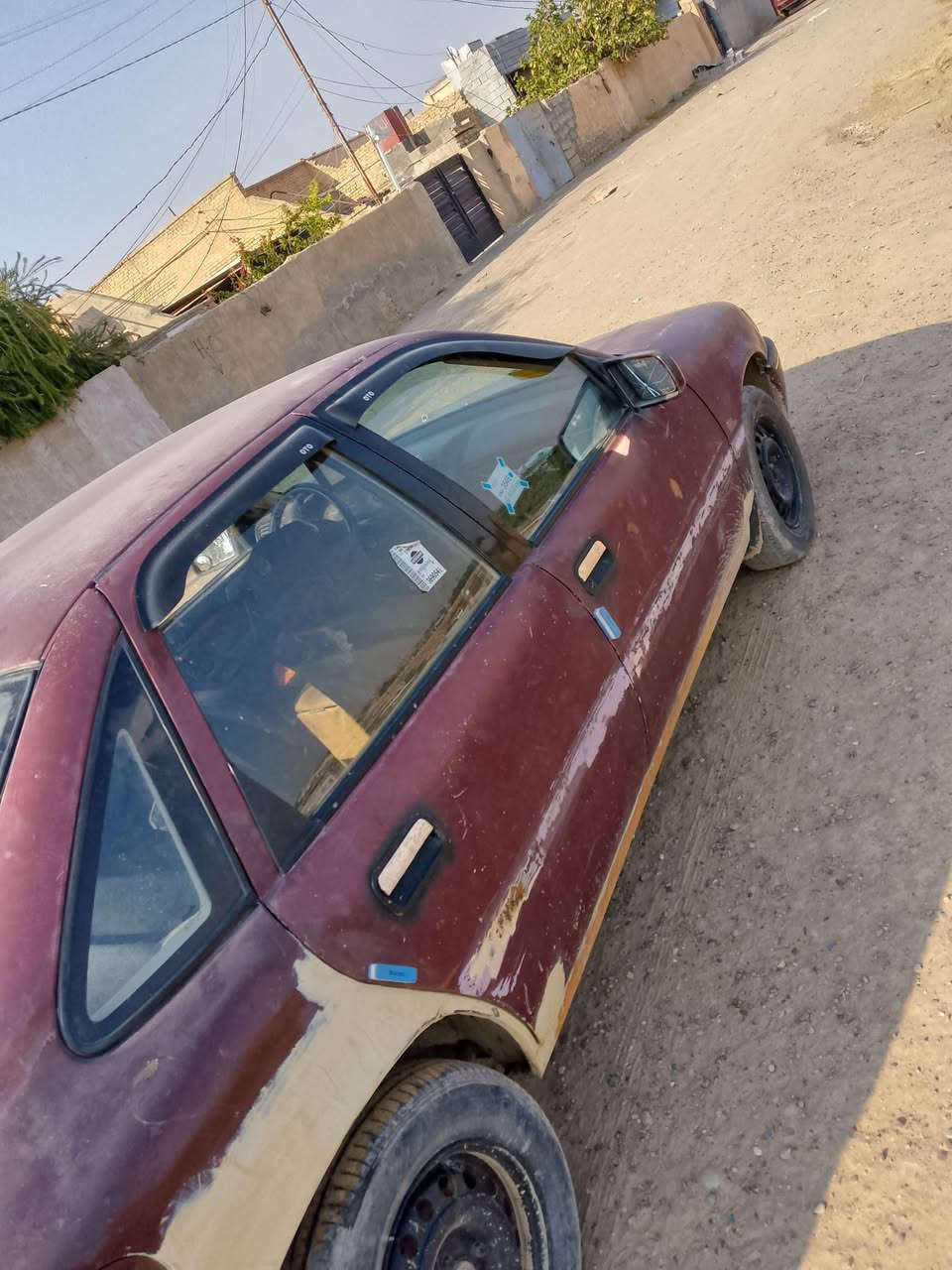 اوبل فيكترا موديل 89البيع السياره معمره واكفه علا صبغ بس مكينه بيه تبخير شويه بدون  تنقيص رقم ادياله سنويه 27مشروع وطني السعر 25بيه مجال شويه العنوان سامراء اتصال ***********
