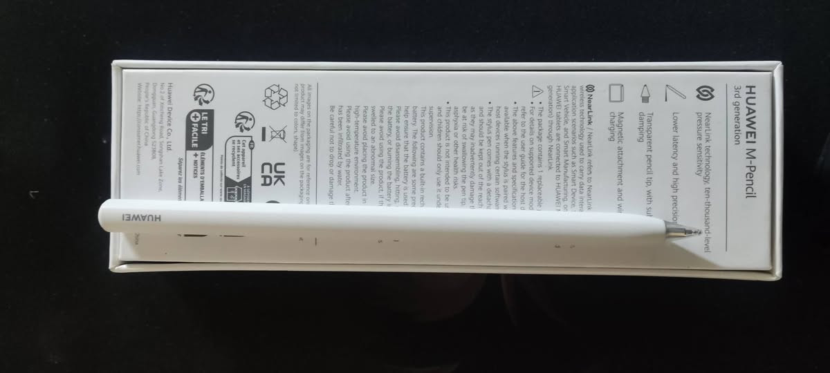 السلام عليكم 
قلم هواوي الجيل ال3 
Huawei M-pencil 3rd gen
يعمل عله جميع اجهزة هواوي اللوحية
مستعمل قليل 
السعر 55 وبيه مجال بسيط 
اعتذر ما عندي توصيل 
العنوان بغداد المنصور


**إذا كنت صاحب هذا الإعلان وتريد حذفه لأي سبب، رجاءا أرسل رسالة إلى الدعم الفني**