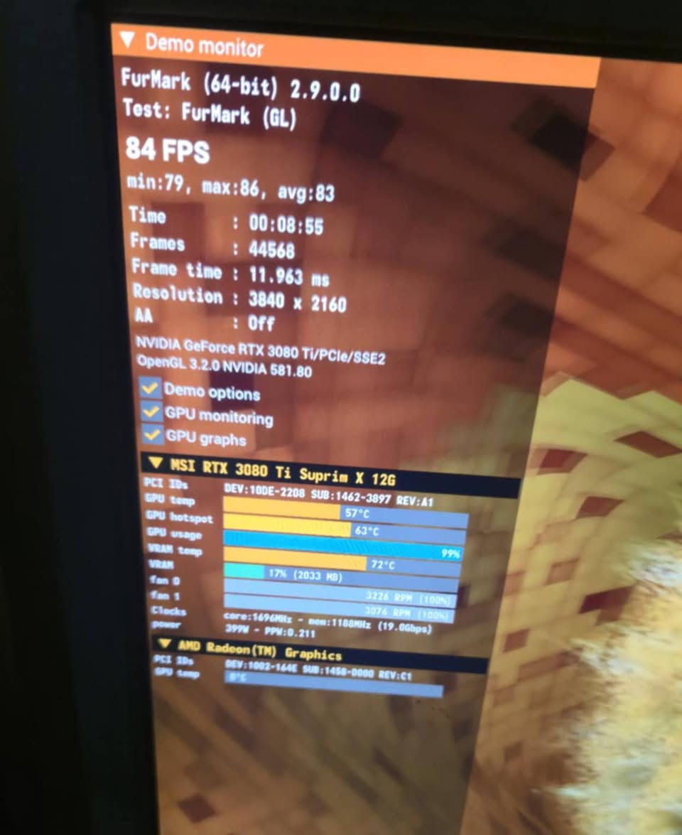 rtx 3080ti msi suprim x 
للبيع الكارت جداً نظيف 
متوفر توصيل لكل المحافظات 
مكاني بغداد الامين الثانية 
متواجد واتساب ***********
