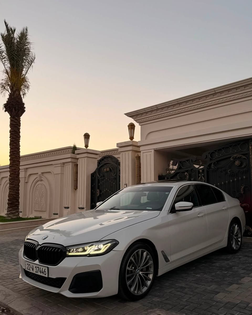 BMW Luxure Line 530i 🐎

• اللون : ابيض صدفي 💎
• ⁠الموديل : 2023
• ⁠الممشى : 30 ميل
• ⁠الوارد : امريكا
• ⁠الحادث خفيف حافة البونيد وحافة الجاملغ

  -  المواصفات -
• ( تو ويل المرغوب )
• كيج اللكتروني M بكج
• الدشبول صاج 700
• ⁠الكشنج رياضي  700
• ⁠اناره داخليه متعدده
• ⁠لايت ديناميك
• سقف سلايت
• ⁠تخم تاير جديد
• ⁠بدون مسج
• ⁠بدون ملاحظات
• ⁠لايت متحرك
• ⁠صندوق شفط 
• ⁠ابواب ترحيب
• ⁠سنويه جديده شرط التحويل والغرامات
• ⁠وبعد هوايه مواصفات
• ⁠المكان اربيل
• ⁠للاستفسار : ***********@
