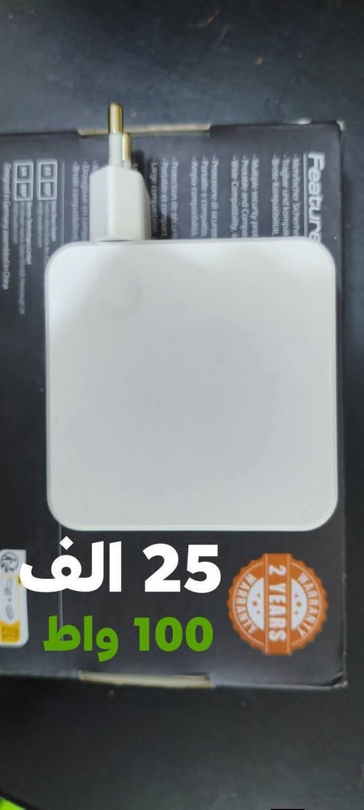 شاحنة 100 واط تايب C اصلية
السعر 25 الف 
للحجز واتساب ***********
