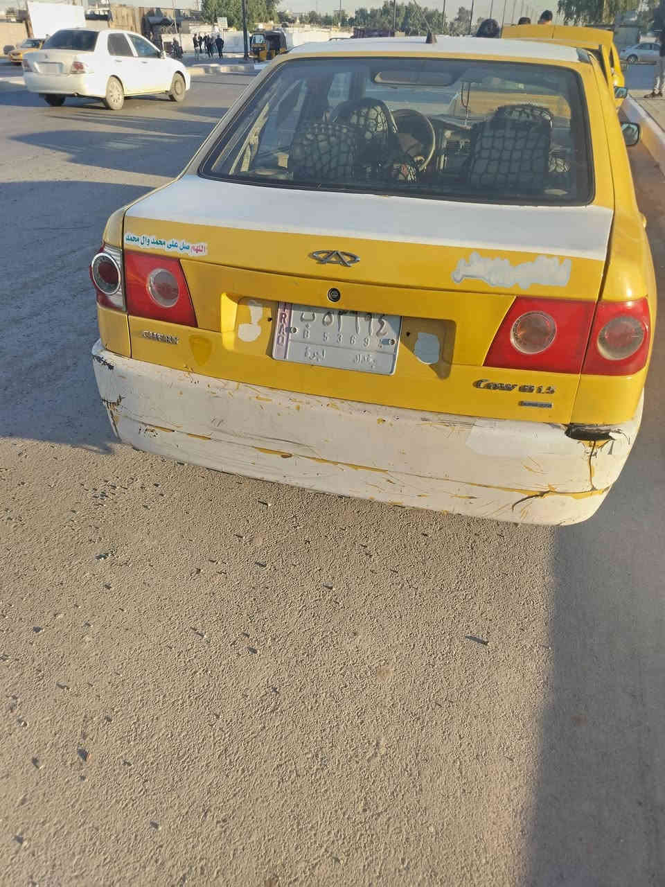 سلام عليكم شيري كوين موديل ٢٠١١ تبريد شغال محركه بي تبخير  كلج جديد مشط ستيرن  بيه مال كولف  سعره ٢٤ وبي مجال  مكان السياره بغداد الشعب ***********
