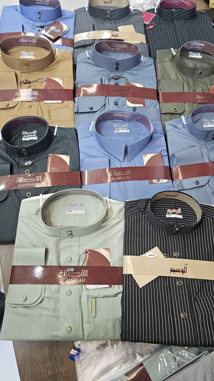 هلا والله زباين ابو حيدر
علمأ وصلت دشداشه رجالي معدني خام TR الاصلي شرط 

السعر #15الف 

  😍كل يوم موديل جديد وحصريأ
اليوم #الخامس  عشر    في رمضان 🤲ورمضان كريم 😍

يوجد #جمله_ومفرد 

العنوان
الموصل - حي الحدباء - سايدين الصورة - مقابل ماكولات فلافلجي قرب جامع رجبو

حرك السوك حرك ابو حيدر


**إذا كنت صاحب هذا الإعلان وتريد حذفه لأي سبب، رجاءا أرسل رسالة إلى الدعم الفني**