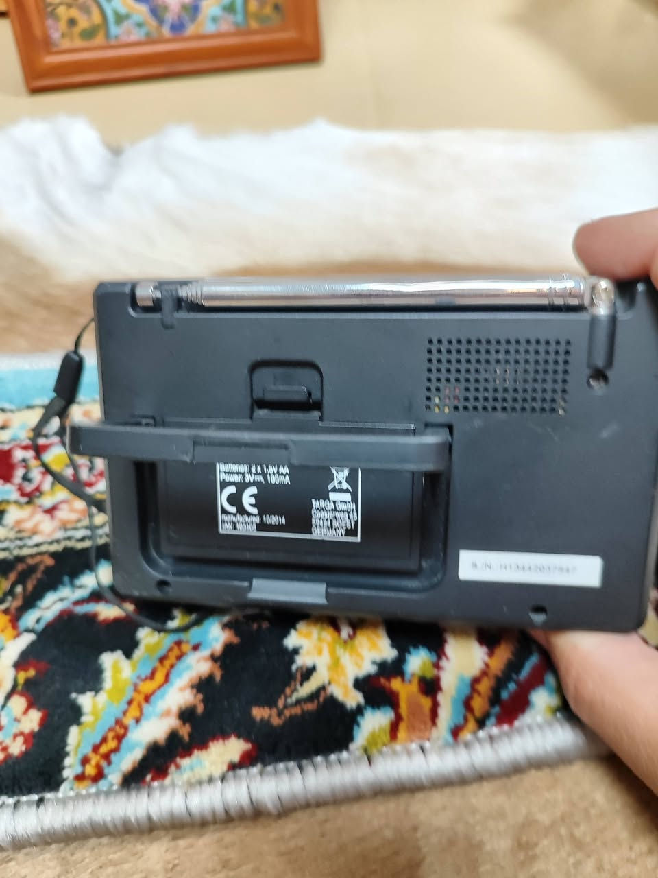 راديو صغير باحث نضيف موجتين 
سلفر كرست صناعه المانيه سعره 15 اكو توصيل جميع المحافظات العراقيه


**إذا كنت صاحب هذا الإعلان وتريد حذفه لأي سبب، رجاءا أرسل رسالة إلى الدعم الفني**