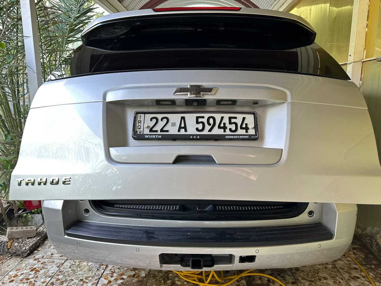 السلام عليكم تاهو 2017 Ltحادثه جاملغ امامي السياره كلش جديده السعر 290 وبيها مجال اي استفسار على الرقم ***********
