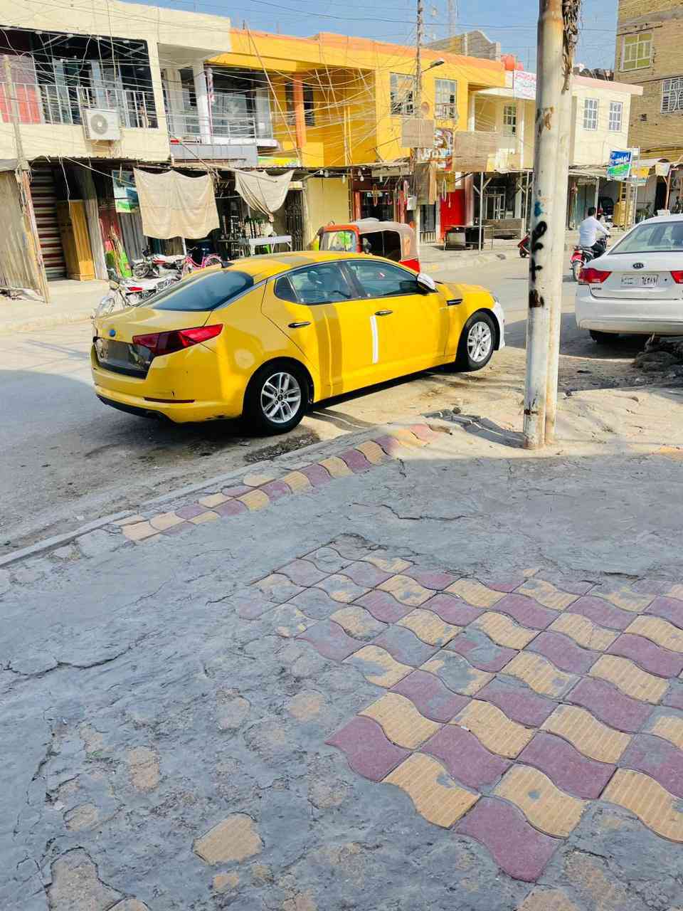 السلام عليكم أوبتيما2013امريكي 2400الظرر جنطه بسيط رقم ديالى مشروع وطني  مداور ثاني يوم مصفر هيئة مكينة وكير مكفول السعر 80 بيه مجال *********** مكاني بابل القاسم
