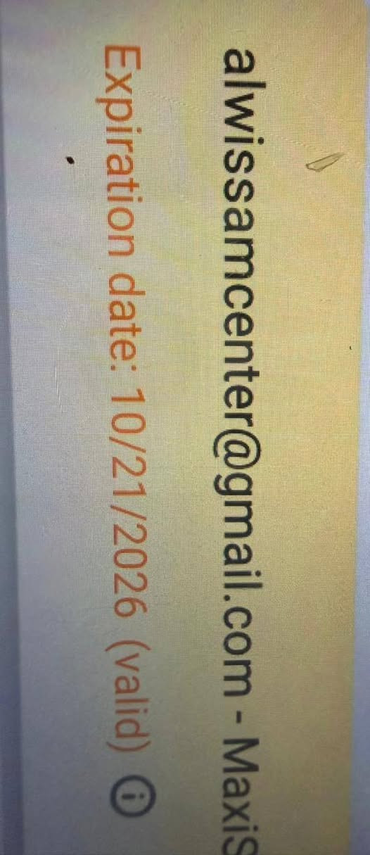 مكلف بالنشر

للبيع جهاز Autel Maxisys 909 مع كامل محتوياته 
 مشتري من شركة لمعان الوسام
الجهاز نظيف وشرط الفحص 
باقي بي تحديث ليوم 21/10/2026

للاستفسار / ***********
