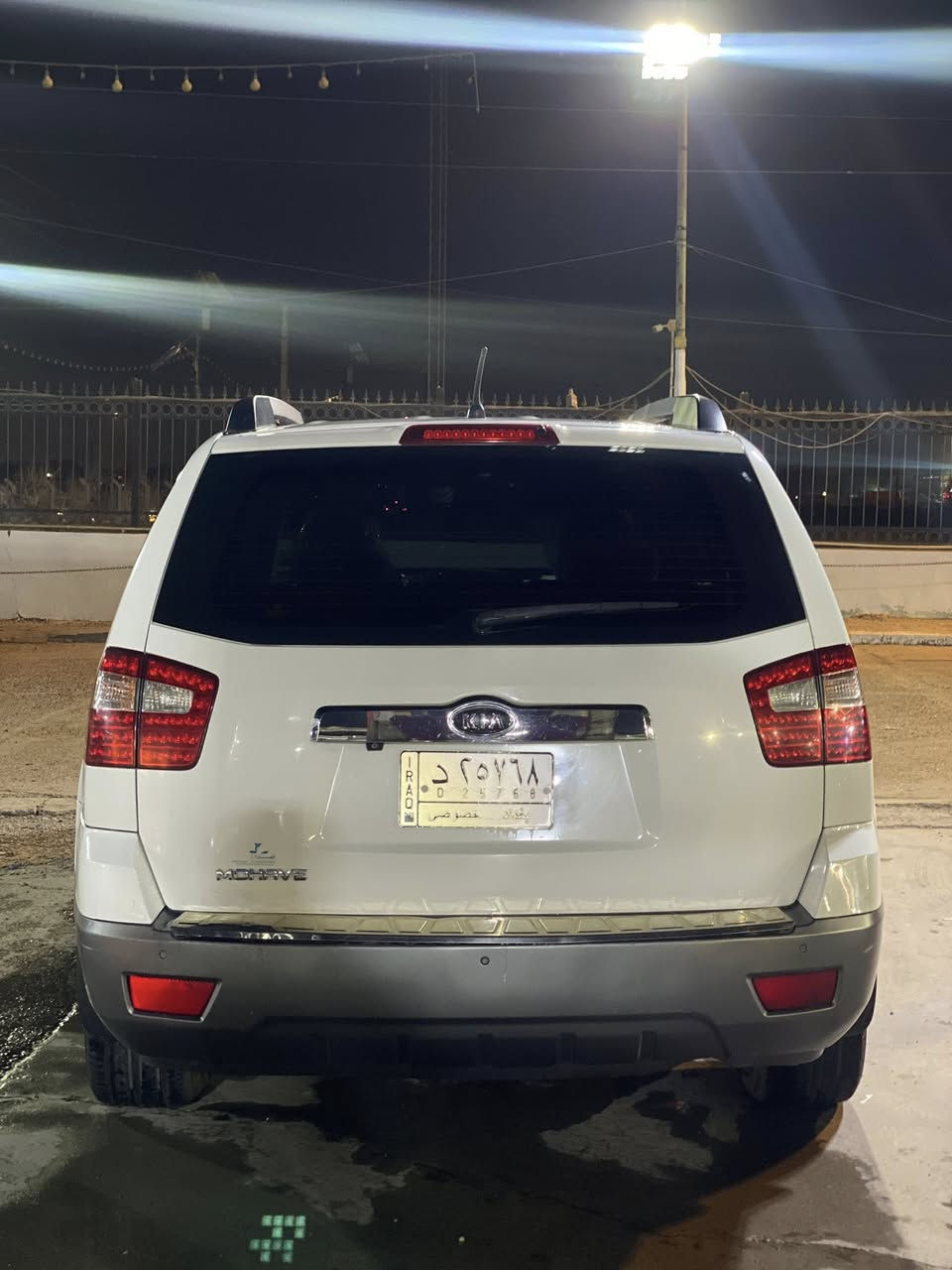 للبيع فقط بدون مراوس  كيا موهافي مديل 2013ماشية ١٥٦ السيارة فول واحد ع واحد الvip السيارة بيها سونار فقط قطعه وحدة صبغ البنيد الباقي كله مكفول كير محرك السيارة حلوه ونضيفة السعر ١٤٠ العنوان بغداد الكرخ للستفسار ***********رقم صاحب السيارة
