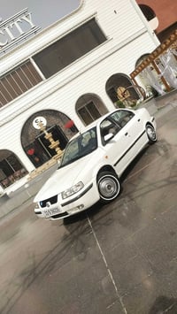 سمند 9 بغداد رقم جديد السياره بسمي  مكفوله من تبديل وصبغ بيهه بس بارد ...