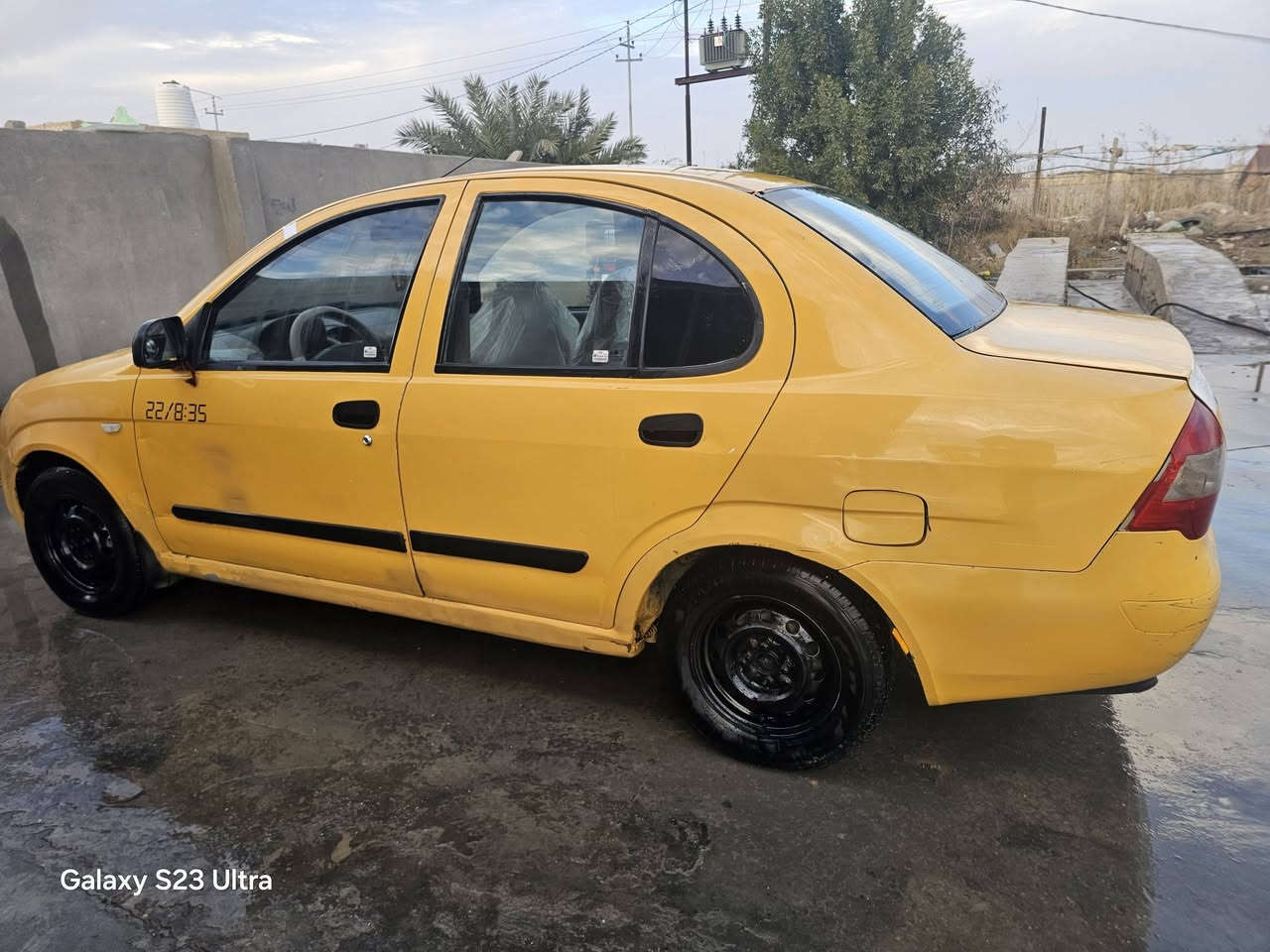 للبيع. طيبه 2015.
تبريد. ثلج.
 تدفئه 
كير مكينه خير من الله

 بيهة صبغ باب وجاملغ امامي. بي ضربه خفيفه بلباب بدون

 دواخل  وملكط خياسات. وجاهزه  

تخم تاير وحداديه. جاهزه ودبلات جدد  سنويه ل27
  السعر 36. وبي مجال 

 ***********
