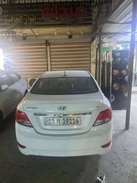 اكسنت ٢٠١٦خليجي رقم بغداد محرك جديد  رايدها ب٩٧وبيه مجال قليل  0783780...