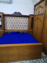 غرفة نوم اخشاب عراقي تكمة كنتور ٦بيبان، طابقين مع ملحق زاوية بابين طاب...