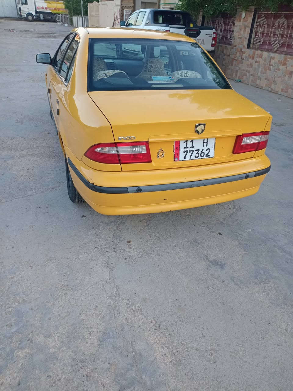 جمعه مباركه على الجميع 
سمند أجره موديل 17
رقم بغداد ألماني 
صبغ جاملغ أمامي فقط 
العنوان البلديات 
السعر 48$
***********
