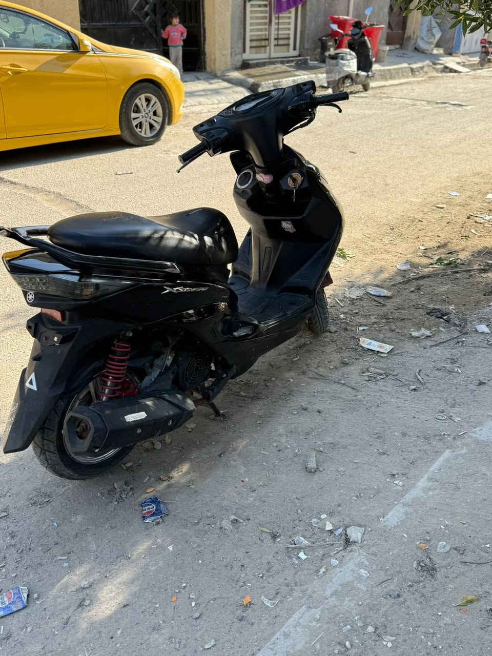 سلام عليكم سكنس لد للبيع أو مراوس بدراجه ناشفه مكينه ٥٨ نكره بكل وكت دراجه دسك امامي خلفي ***********
