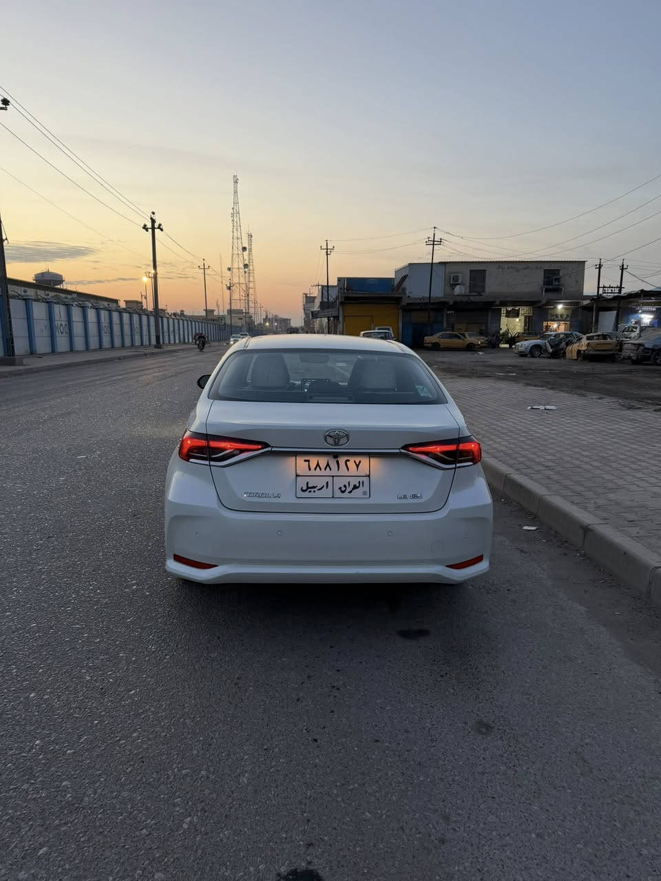 كورلا خليجي وكاله ساز (2021 رقم اربيل) للبيع ماشيه 45 الف كفاله عامه ما عدا بارد بسيط  بالجاملغ الخلفي الايسر

~ المواصفات
• محرك  1.8 .  GLI
• بصمه + دخول ذكي
• ⁠نظام الترحيب عند الاقتراب 
• ⁠حساس استشعار عند الاقتراب
• ⁠تبريد بيانو شاشه - قطعتين 
• ⁠نظام القيادة  (ايكو ، عادي، سبورت)
• ⁠كيجات الشاشه ديجتل
• ⁠شاشه نفكيشن + كامره دواره
• ⁠حساسات امامية + خلفية
• ⁠مداخل USB 
• ⁠مخرج منفذ طاقة 
• ⁠دبل ايرباك
• ⁠مانع نزلاق
• ⁠اشاير مري 
• ⁠مري شفط  
• ⁠ويل كب حجم 16 عدد 5
• ⁠حساس اطار + حساس لايت عالي وناصي اوتو + حساس مطر 

العنوان : العماره عواشه

▪️السعر :  165

للاتصال : ***********
