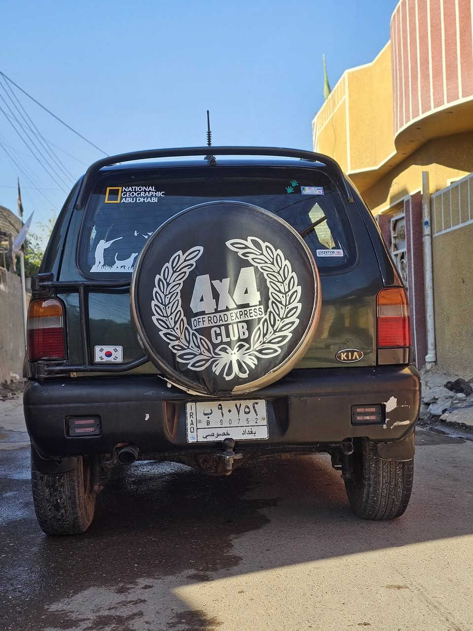 سلام عليكم
للبيع فقط (بدون مراوس):
كيا سبورتاج موديل 1994
اللون: زيتوني
المحرك: 2000  بلادي
الكير: أوتوماتيك
كفالة عامة
تايرات جديدة
السيارة خالية من الغرامات ومصفّرة
رقم بغداد
مشروع وطني – تحويل فوري ثاني يوم
السعر: 48 ورقة وقابل للتفاوض البسيط مكان السيارة بغداد المعامل العماري 
للتواصل على الرقم فقط:
***********
